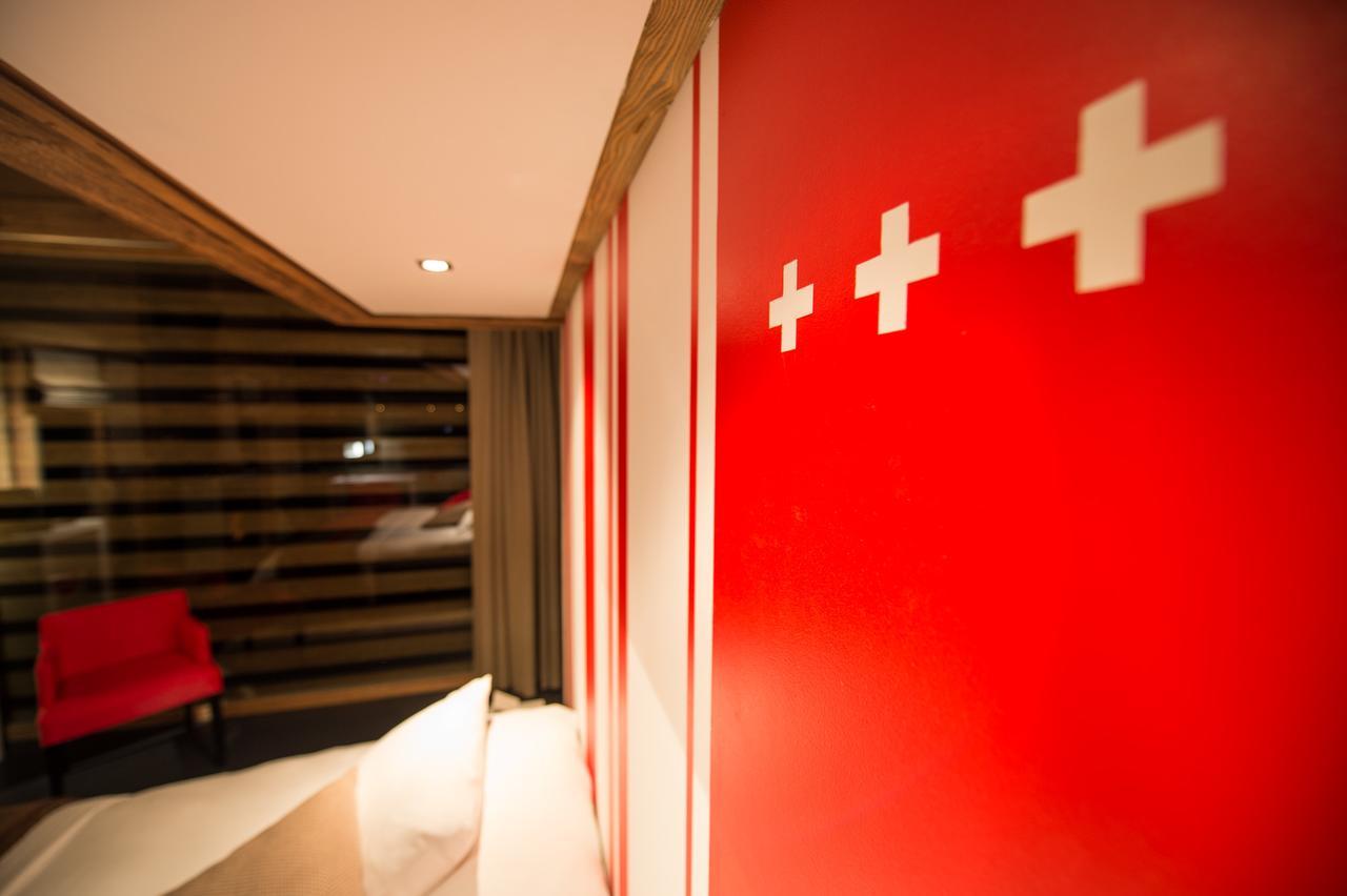 Les Mazots De La Source & Spa Vercorin Dış mekan fotoğraf