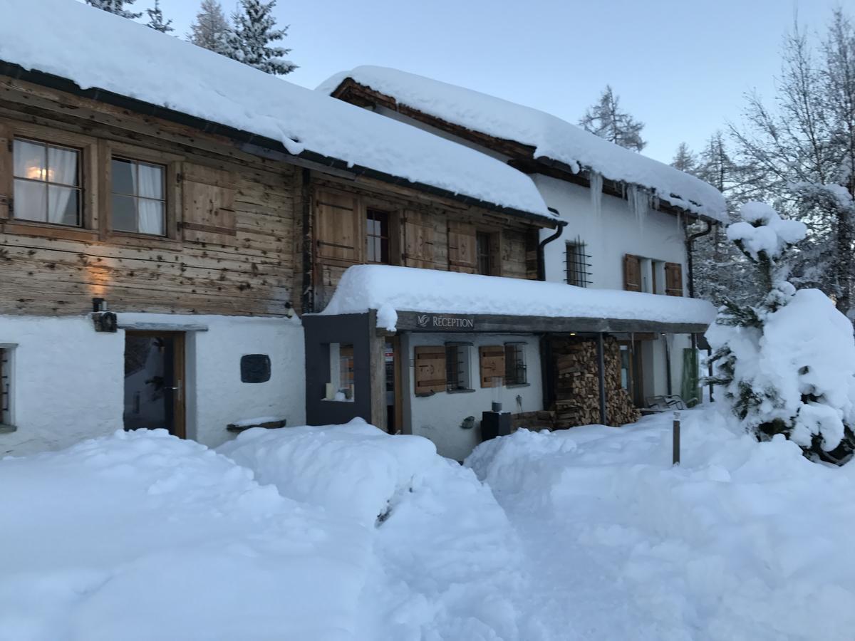Les Mazots De La Source & Spa Vercorin Dış mekan fotoğraf