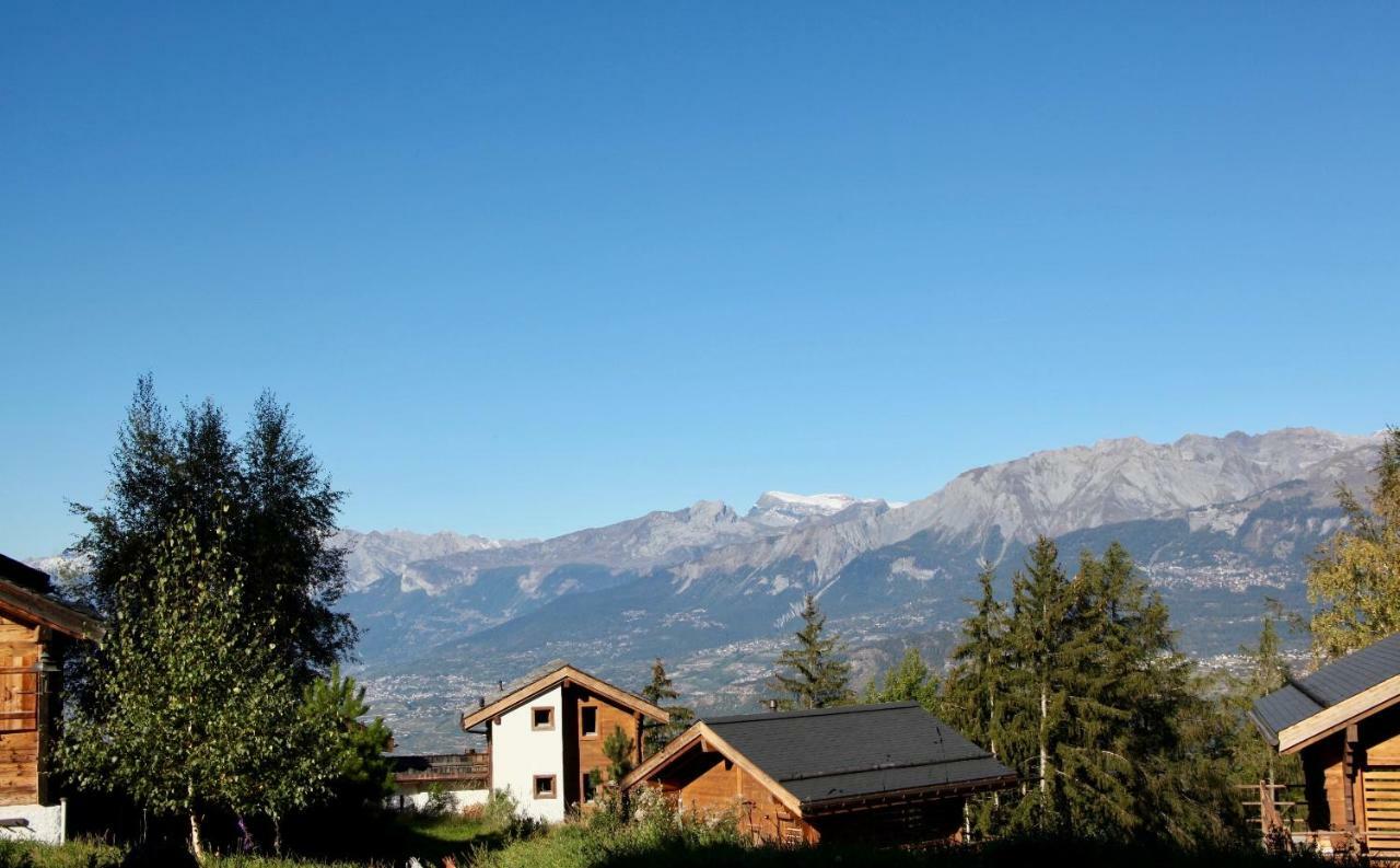 Les Mazots De La Source & Spa Vercorin Dış mekan fotoğraf