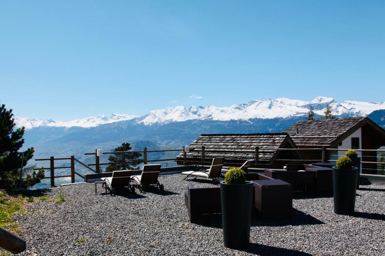Les Mazots De La Source & Spa Vercorin Dış mekan fotoğraf