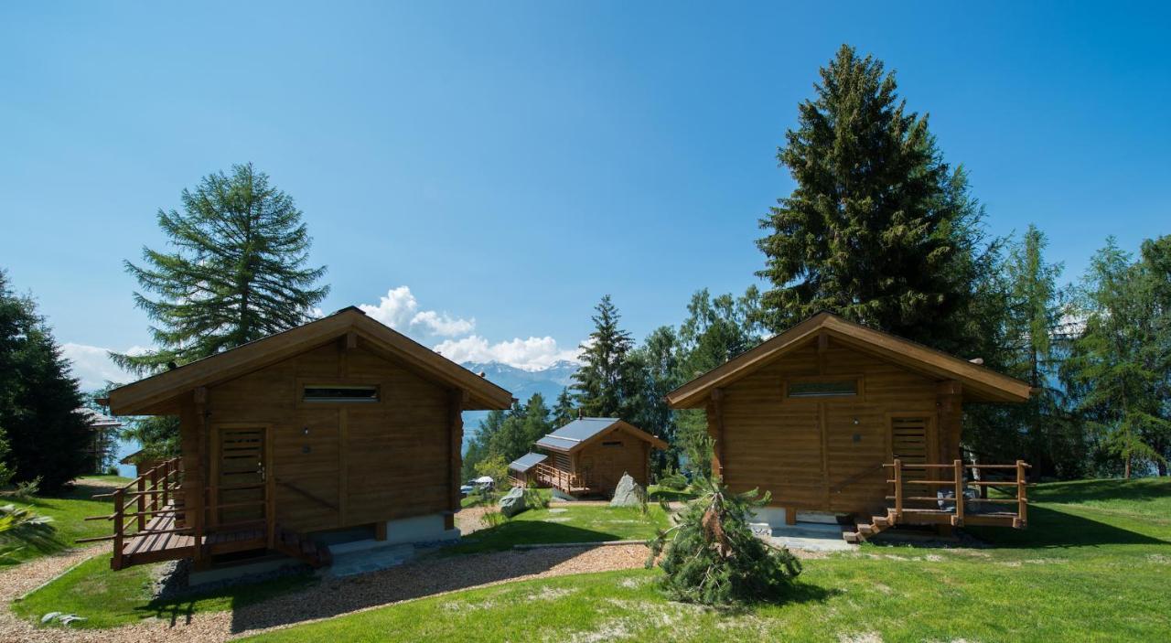 Les Mazots De La Source & Spa Vercorin Dış mekan fotoğraf